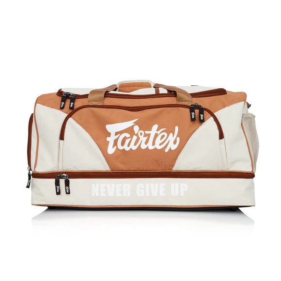 Gym Bag - Khaki/Orange