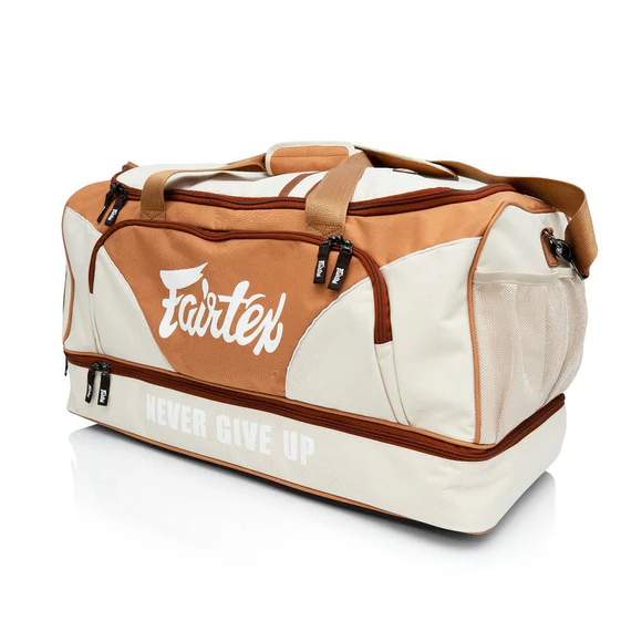 Gym Bag - Khaki/Orange